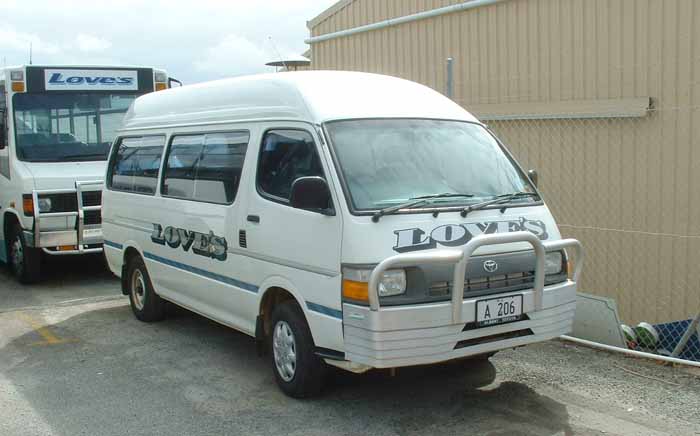 Love's Toyota HiAce Commuter A206